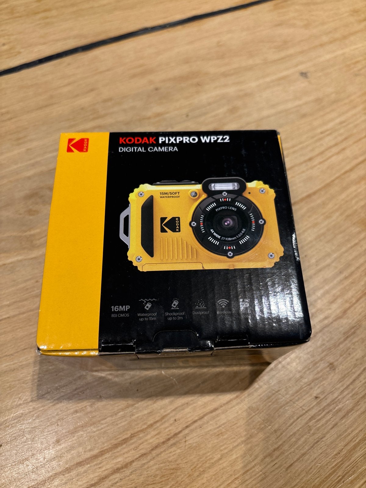 Kodak PIXPRO WPZ2 Digitale Camera - Waterdicht & Schokbesten, Audio, Tv en Foto, Fotocamera's Digitaal, Nieuw, Ophalen of Verzenden