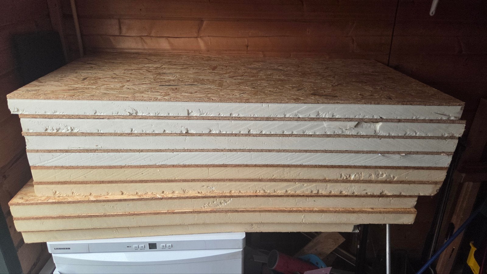8 PIR+OSB platen 60x120., Ophalen, Overige materialen, Info@stoelmultiservice.nl, 20 tot 50 mm