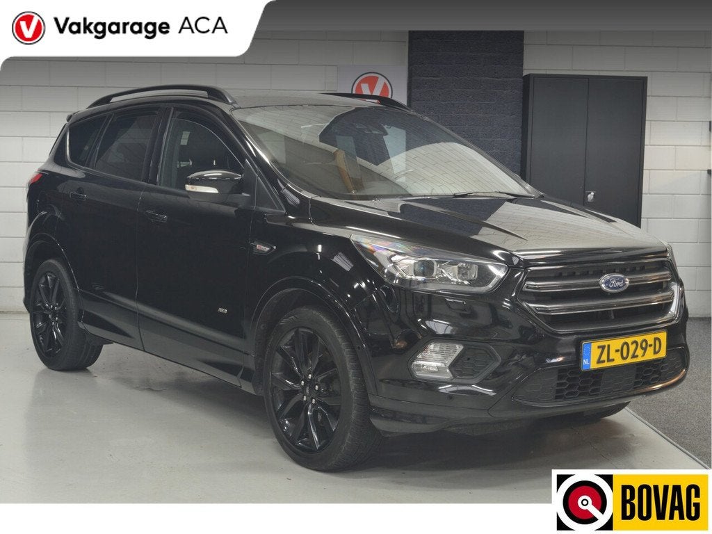 Ford Kuga 1.5 EcoBoost ST Line, Auto's, Ford, Euro 6, 4 cilinders, 1850 kg, Zwart