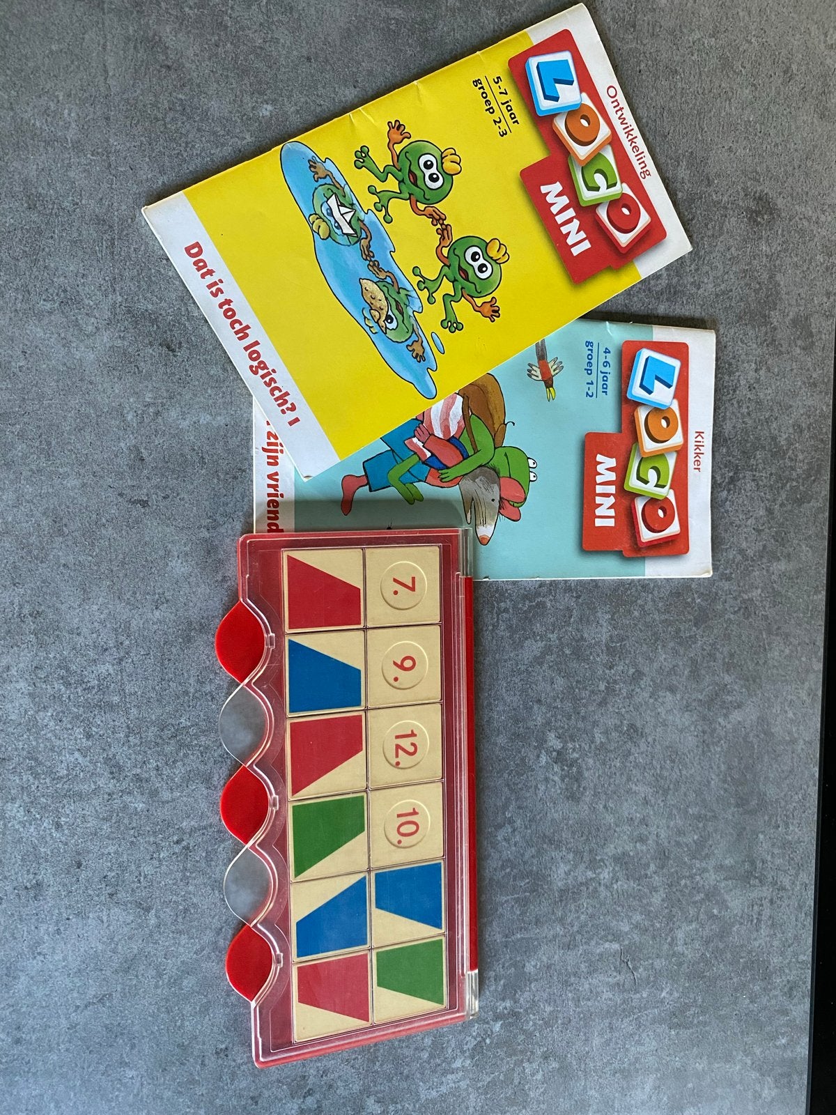 Loco Mini set basisdoos met 2 boekjes, Ophalen, Gebruikt, Puzzelen