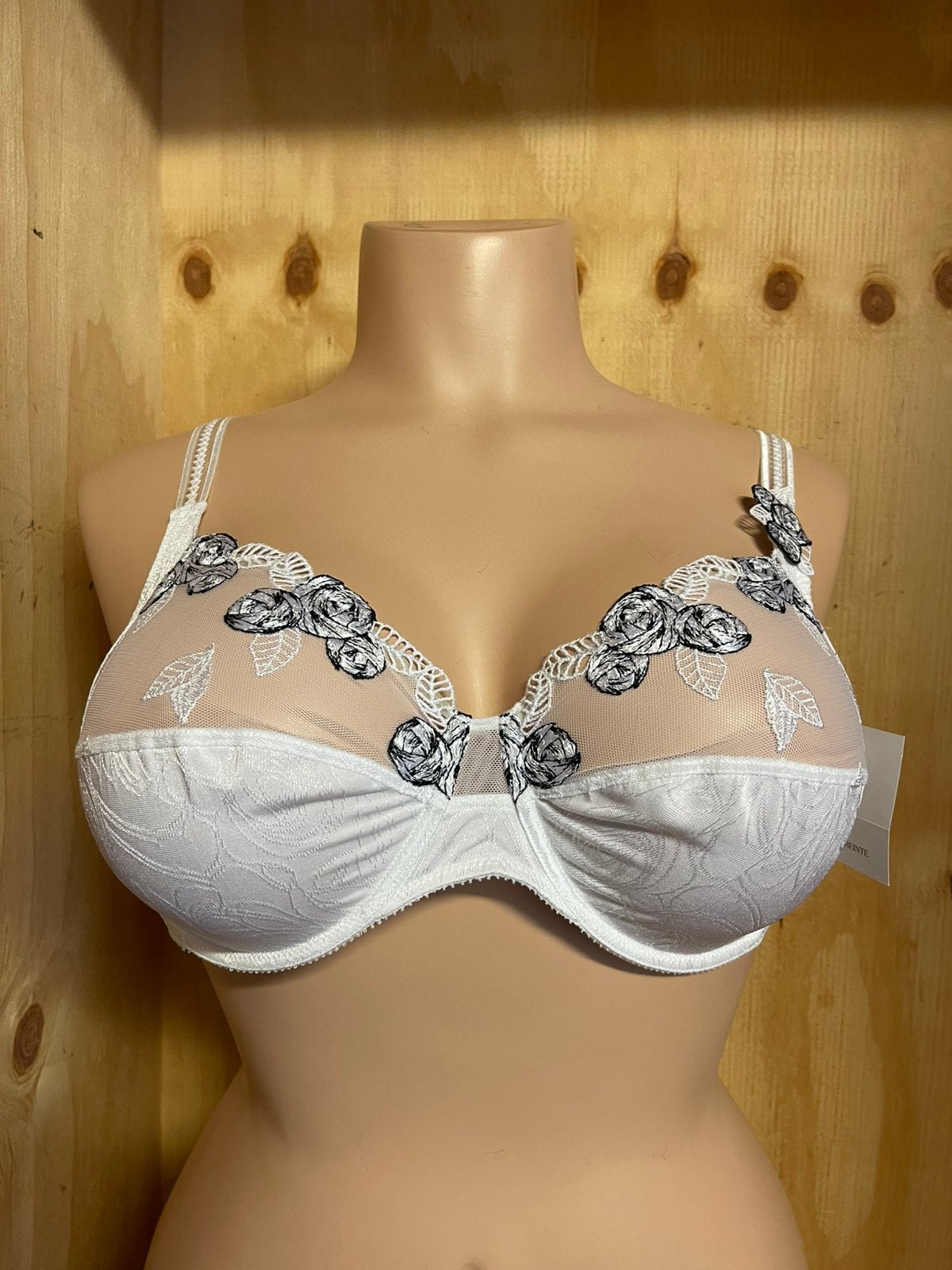 Empreinte bh maat 100c Model 0785 3 deling qua cup, Verzenden, Wit, BH