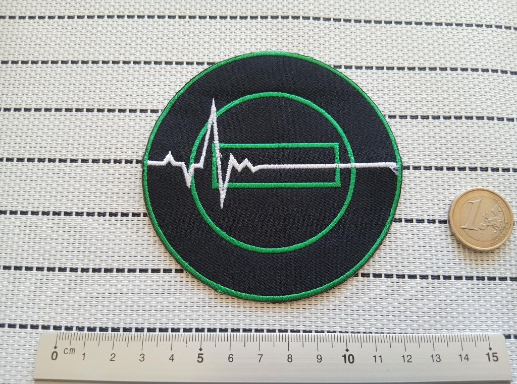 Type O Negative life is killing me patch T11--9.5 cm, Verzenden, Nieuw, Kleding