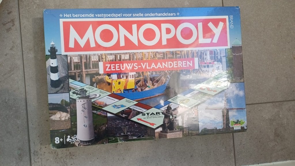 bordspel seal Monopoly Zeeuws - Vlaanderen Monopolie, Hobby en Vrije tijd, Een of twee spelers, Ophalen of Verzenden, Nieuw, Monopoly