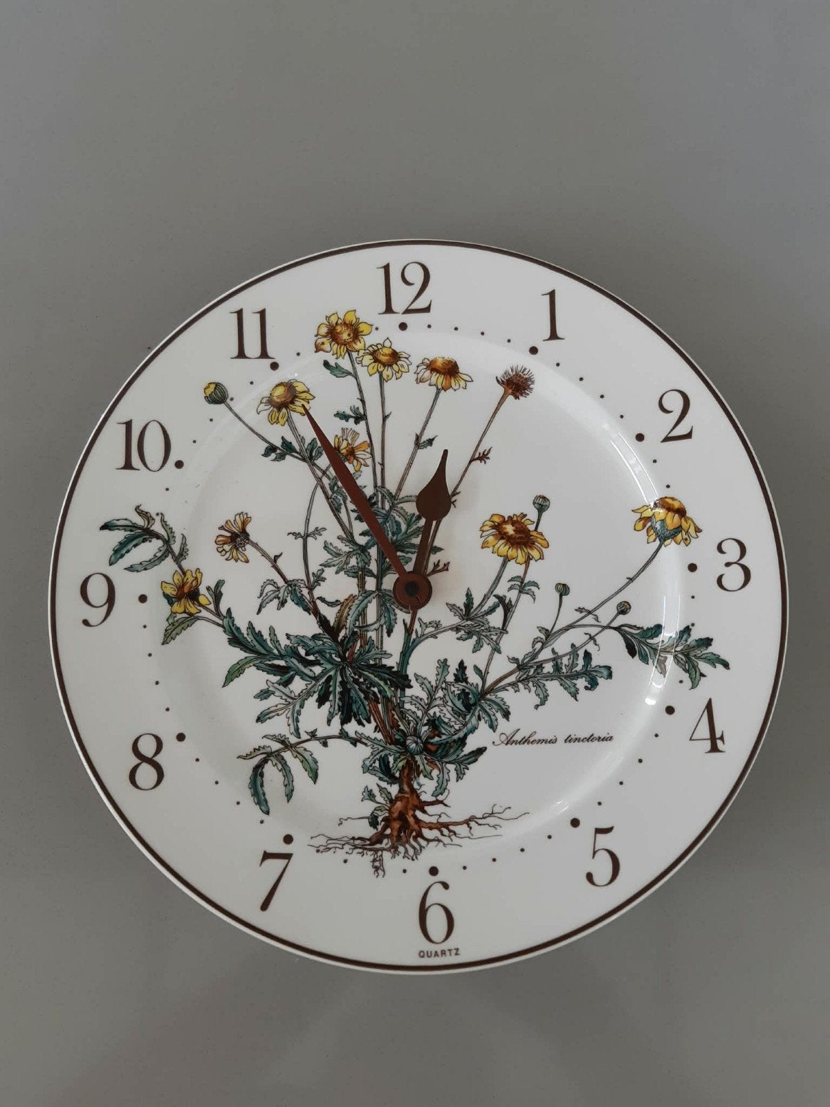 Wandklok klok Villeroy en Boch Botanica, Ophalen of Verzenden, Zo goed als nieuw