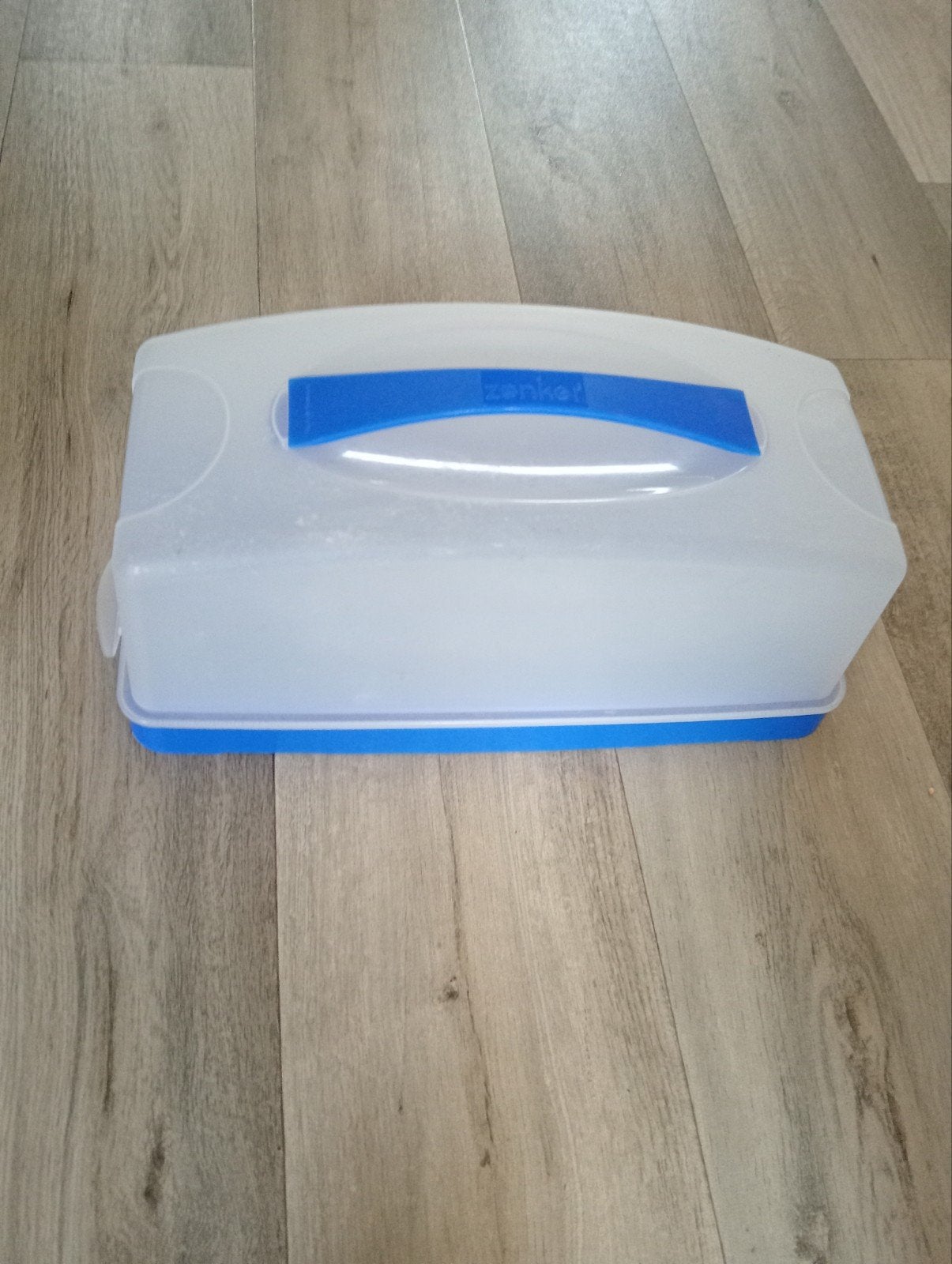 Zenker Bewaar Cake/Broodvorm zgan 35 cm met handvat, Ophalen of Verzenden, Zo goed als nieuw
