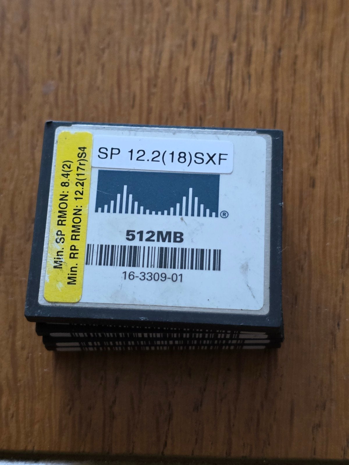 Compact Flash Kaart 512MB - Model 16-3309-01, Gebruikt, Minder dan 2 GB, Ophalen of Verzenden, Fotocamera
