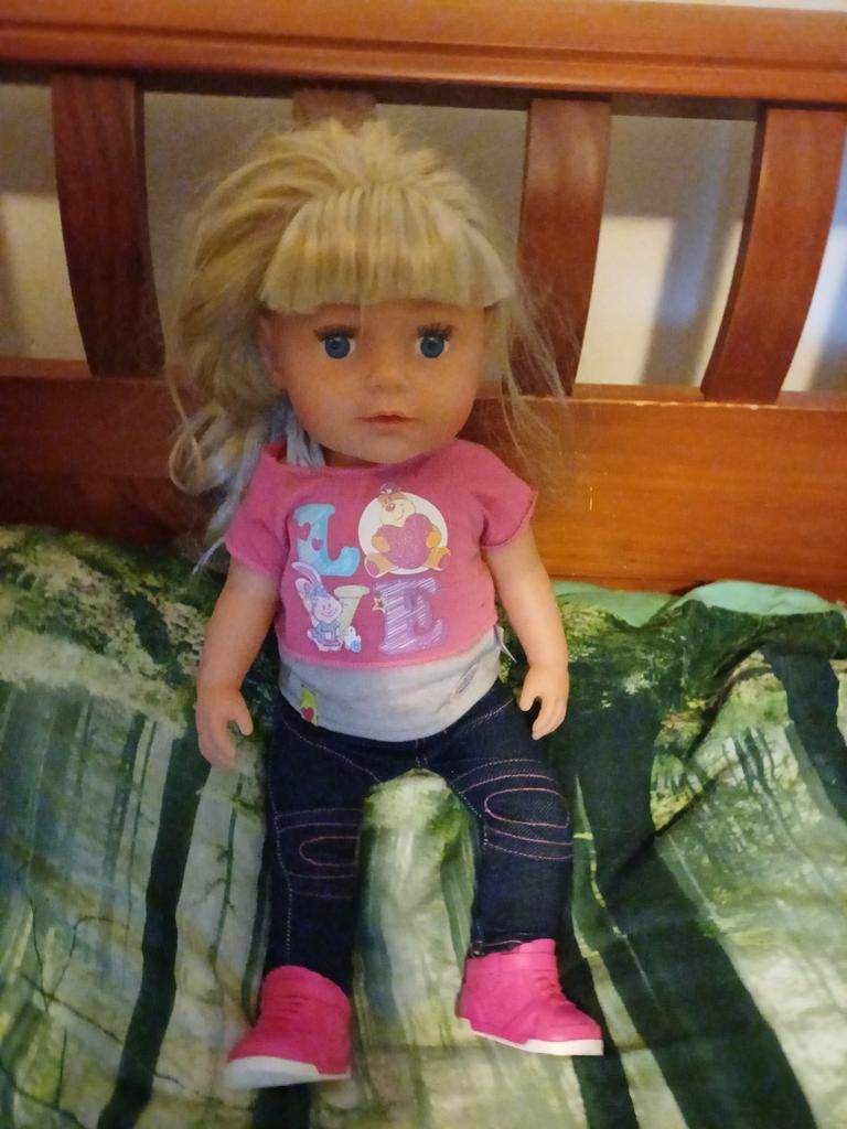 Leuke poppen: babypop en pop met blond haar, Kinderen en Baby's, Speelgoed | Poppen, Ophalen of Verzenden