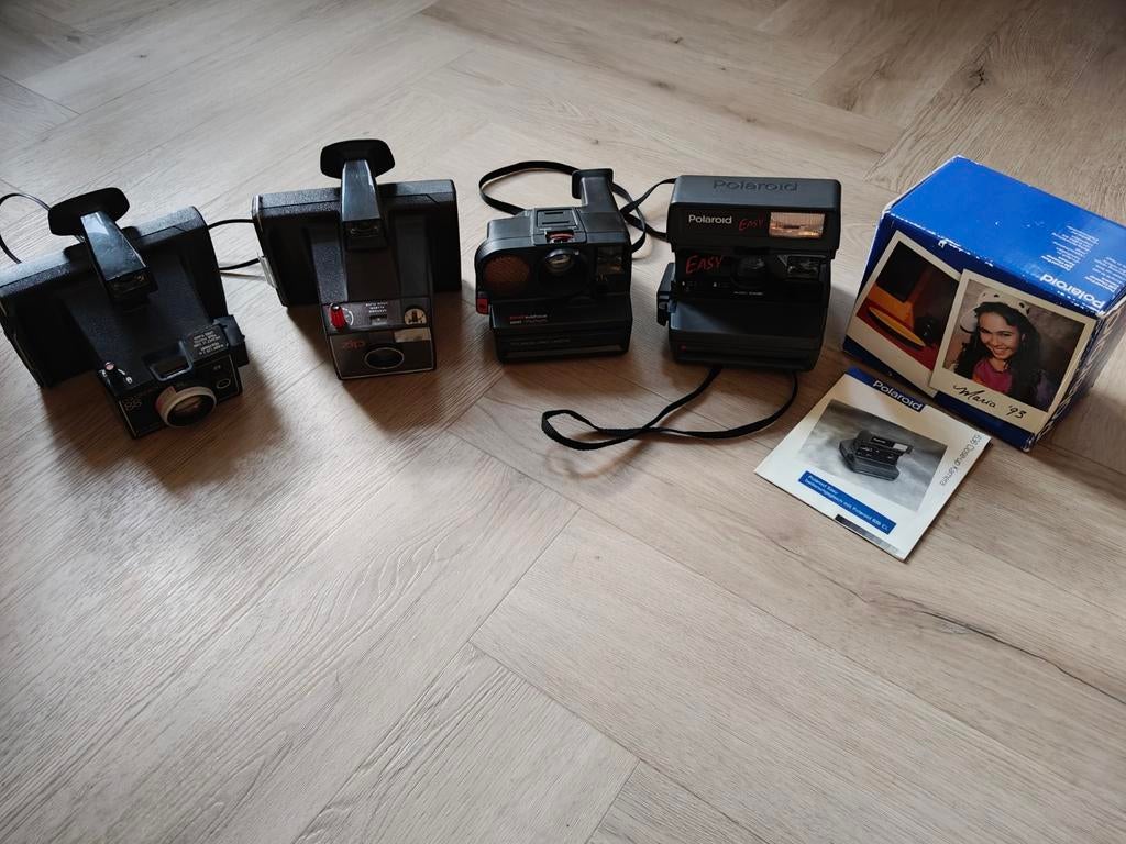 Polaroid Camera Collectie - 4 stuks, inclusief Easy model, Ophalen of Verzenden, Gebruikt, Polaroid, Polaroid