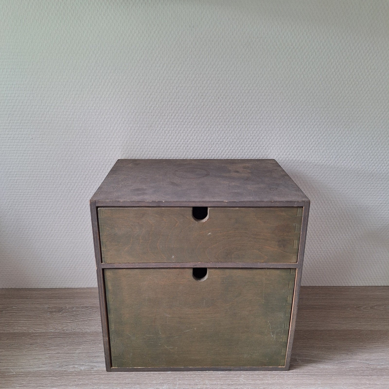 Ikea Moppe houten mini ladekast 28x20x28 cm., Ophalen of Verzenden, Gebruikt