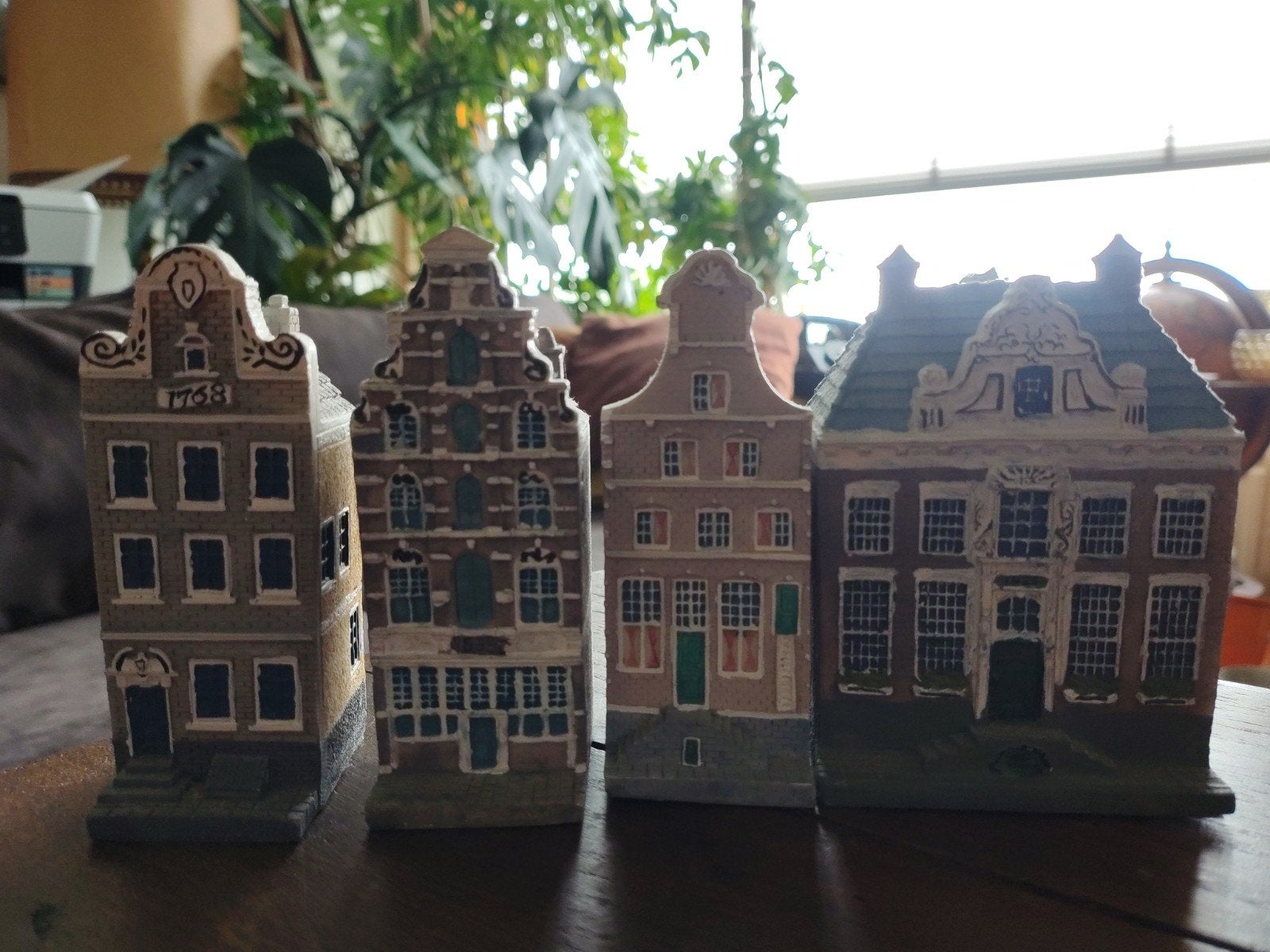 4 huisjes van de Blokker serie, Ophalen of Verzenden, Zo goed als nieuw