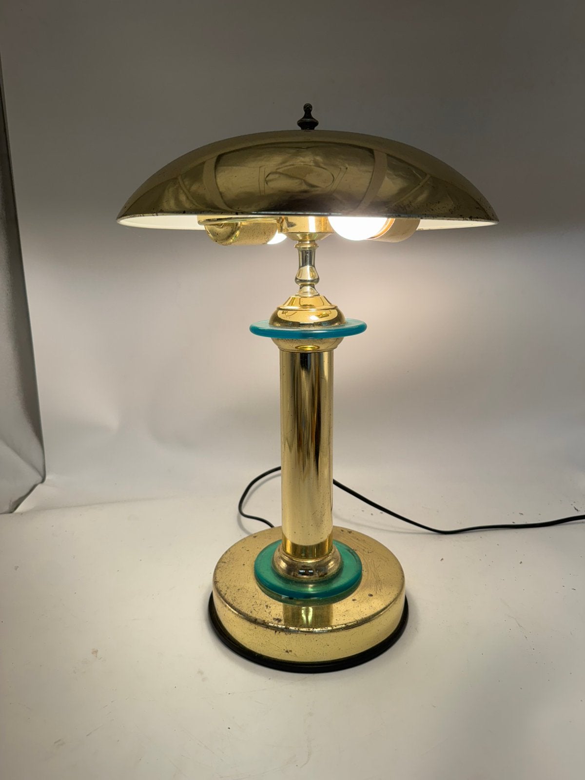 Paddestoel model Brass Touch-lamp (Vintage look), Ophalen of Verzenden