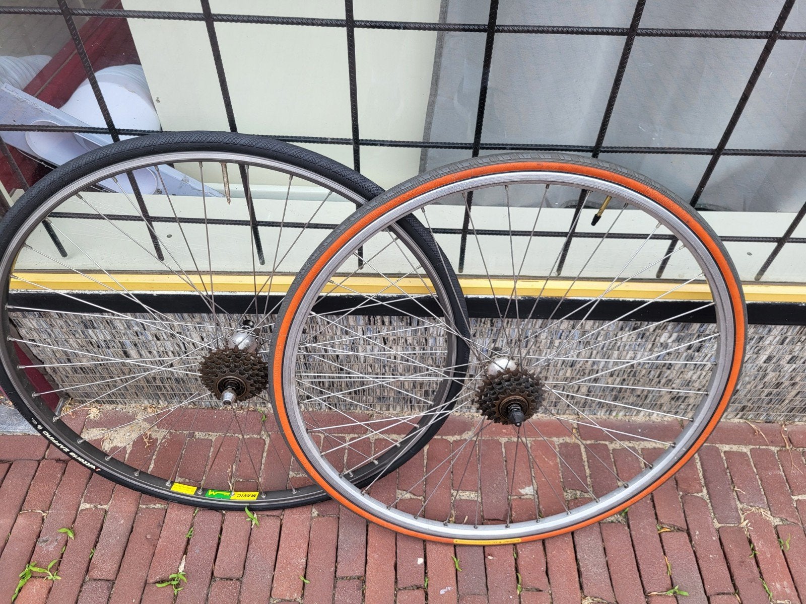 vintage racefiets achterwiel 5 6 speed mavic Shimano, Wiel, Mavic, Gebruikt, Mavic