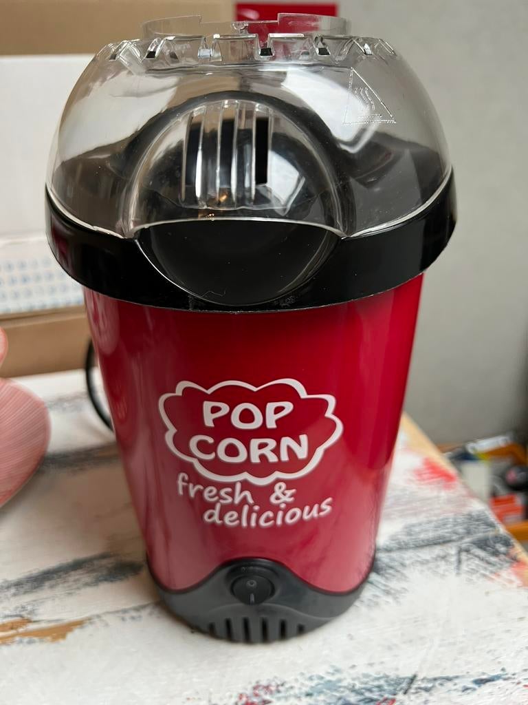 Zgan popcornmachine, 4 liter of meer, Ophalen, Zo goed als nieuw, 3 snelheden of meer