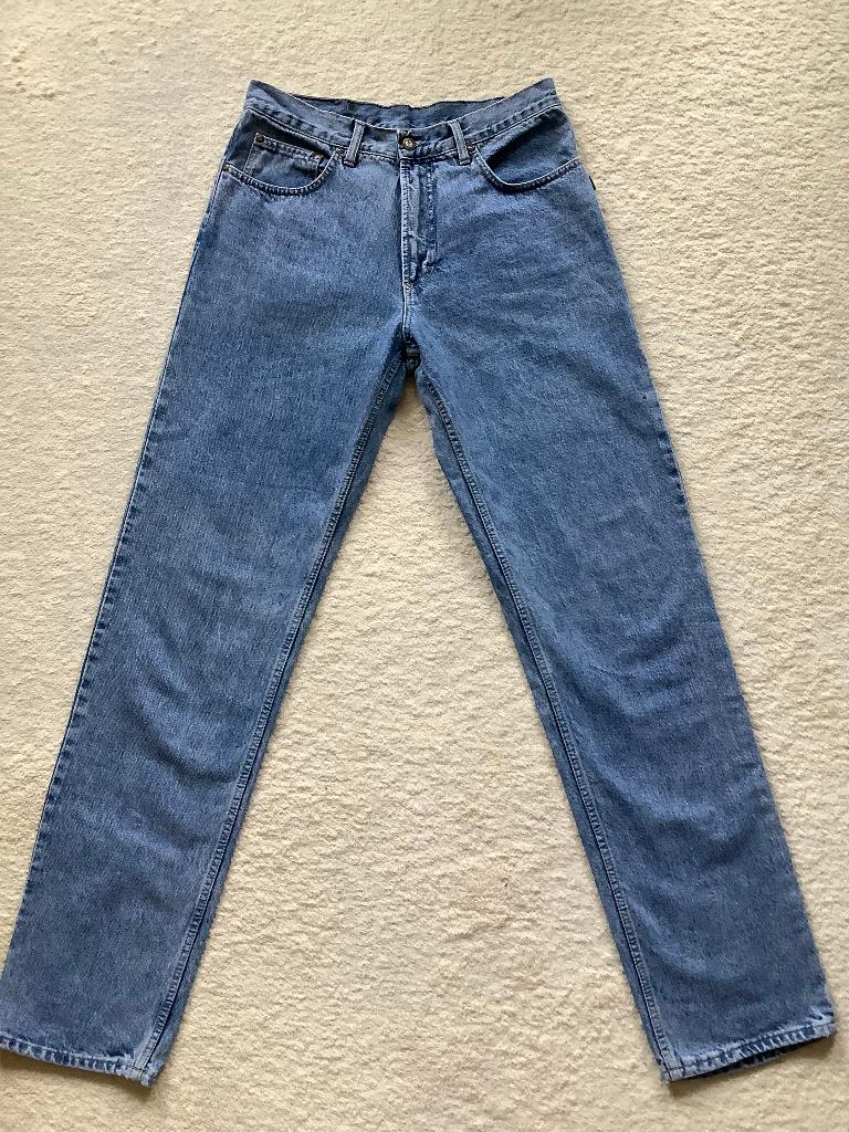 Mooie blauw spijkerbroek jeans van merk Tripper, 35/36., Blauw, W32 (confectie 46) of kleiner, Ophalen of Verzenden, Tripper