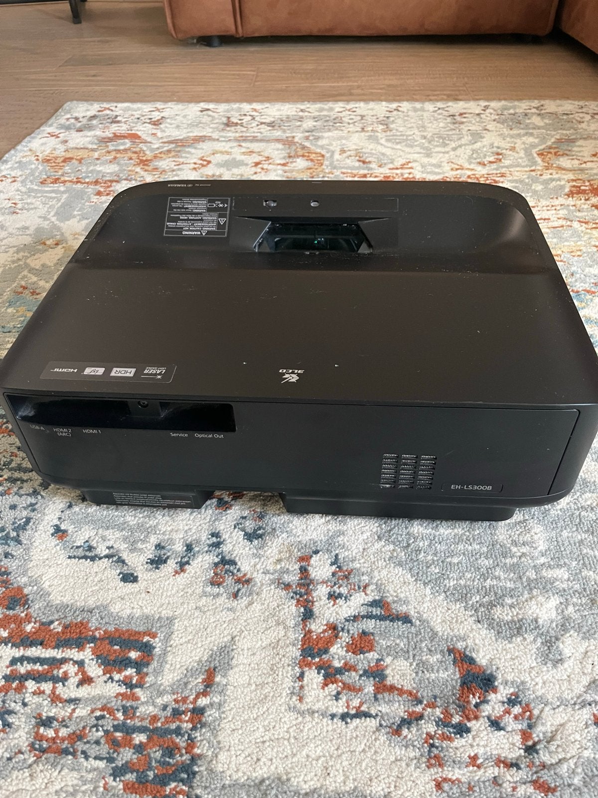Epson EH-LS300B Ultra Short Throw Laserprojector Full HD, Ophalen, Gebruikt, LCD, Full HD (1080)