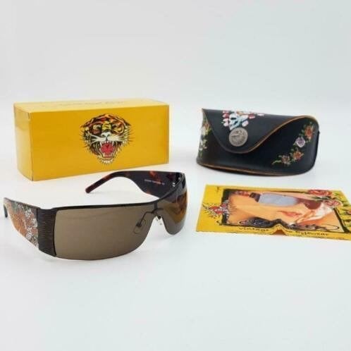 Zonnebril Ed Hardy EHS-009 Tortoise 120, Overige merken, Zonnebril, Overige kleuren, Nieuw