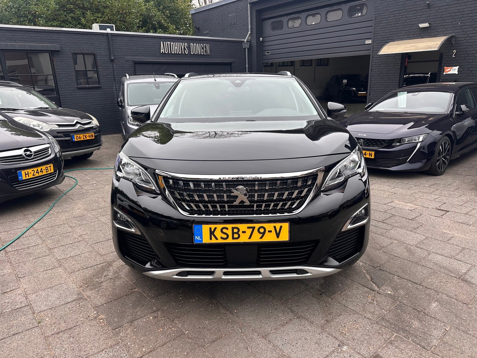 Peugeot 3008 1.6 PT Allure|Aut|181pk|Apple Android Carplay, Dealer onderhouden, Gebruikt, Zwart, 4 cilinders