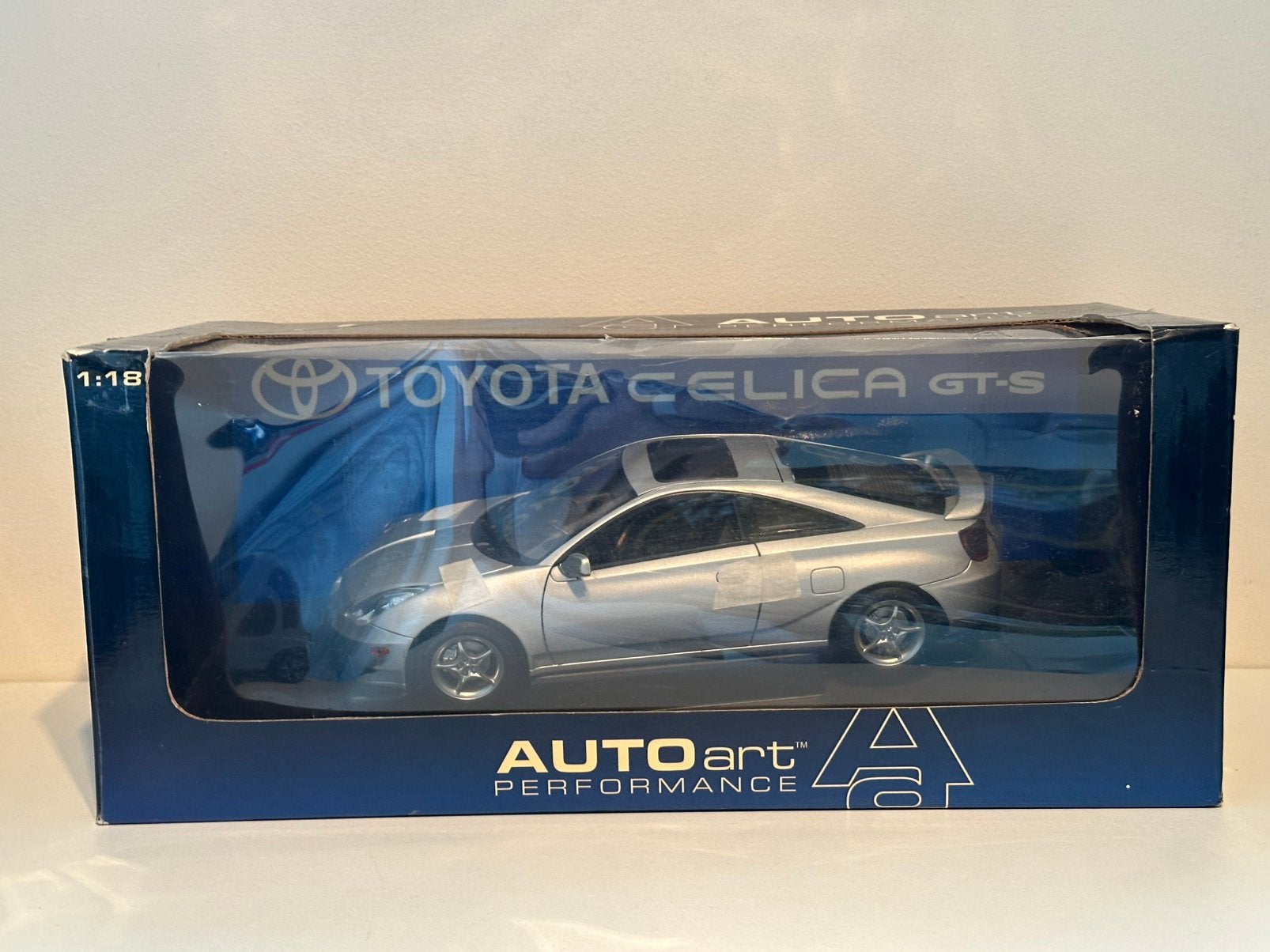 Toyota Celica GT-S | AutoArt | schaal 1:18 | Met Doos!, Ophalen of Verzenden, Zo goed als nieuw, Autoart