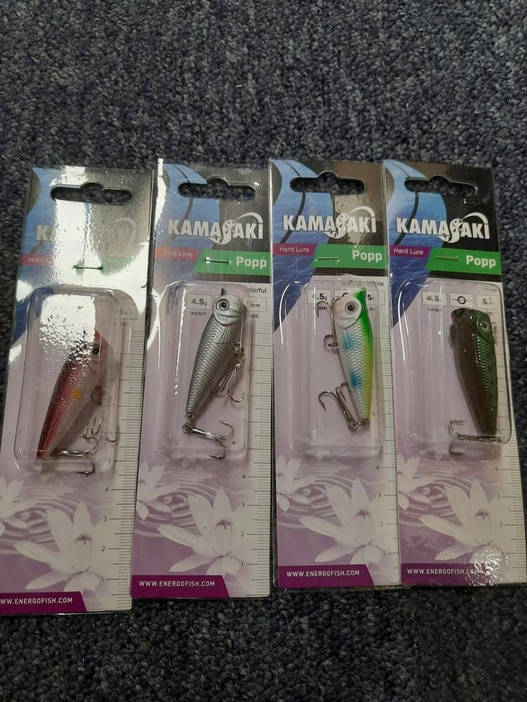 Partij van 40 Poppers voor roofvis, Overige typen, Nieuw, Info@kamasaki.com, Ophalen of Verzenden