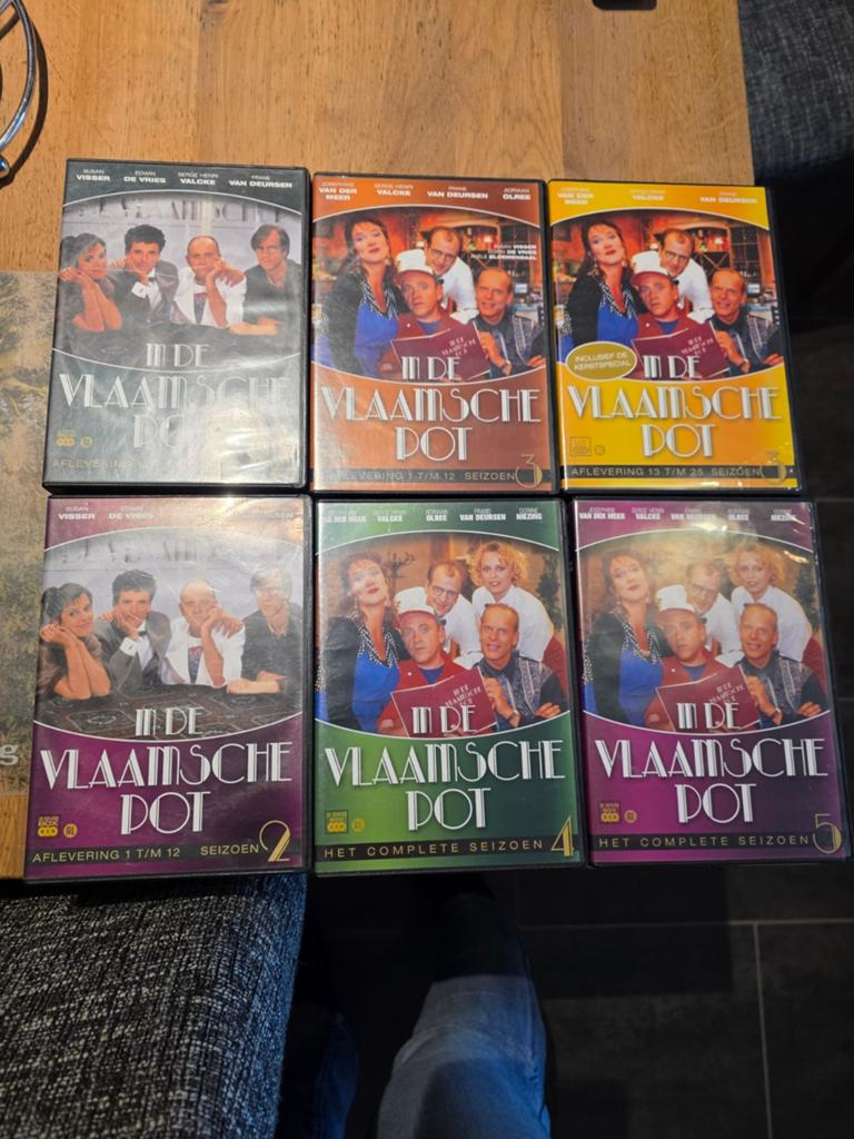 De Vlaamse Pot - Complete TV Serie DVD Boxsets, Alle leeftijden, Ophalen of Verzenden, Gebruikt, Komedie