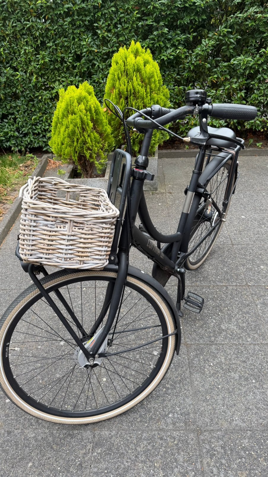Cortina U4 Transport 50 cm | 7 versnellingen | Matzwart, Ophalen, Zo goed als nieuw, Overige merken, Versnellingen