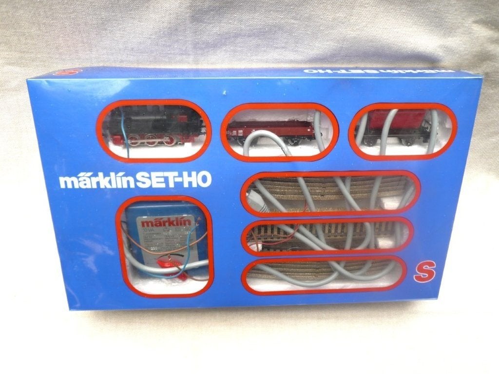 Marklin startset 0980 (analoog) + 4 extra wagons., Wisselstroom, Ophalen of Verzenden, Analoog, Märklin