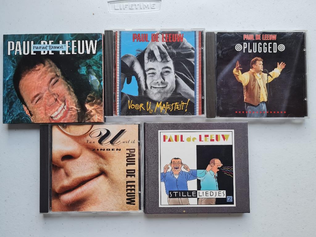 Paul de Leeuw CD's, Ophalen of Verzenden, Zo goed als nieuw, Levenslied of Smartlap