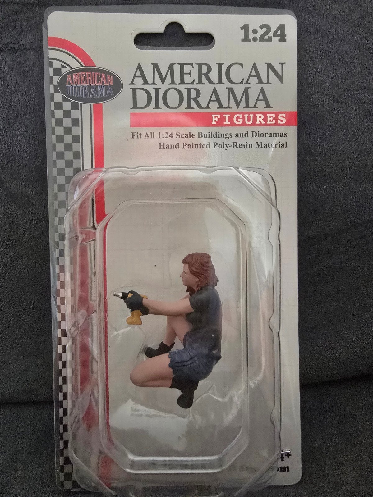 Muscle Mechanics figuur 3 American Diorama 1:24, Hobby en Vrije tijd, Modelbouw | Figuren en Diorama's, Christian@diecastcompany.nl