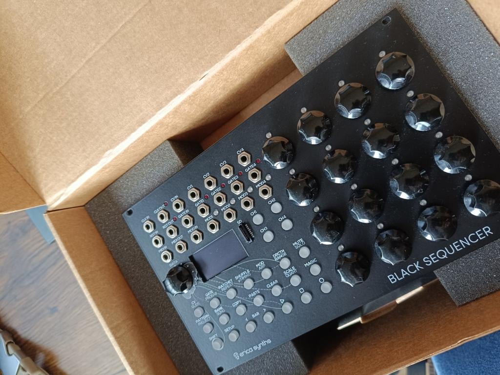 Eurorack Erica Synths Black Sequencer, Ophalen of Verzenden, Overige aantallen, Overige merken