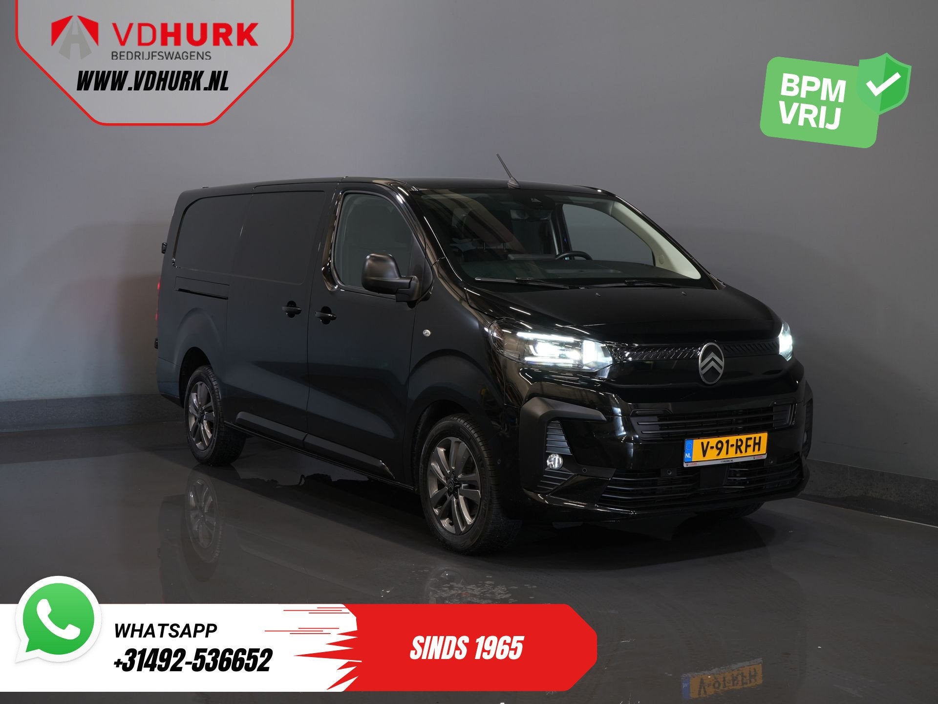 Citroën Jumpy 2.0 HDI 180 pk Aut. LED/ Standkachel/ Keyless, Stof, Gebruikt, 4 cilinders, 2500 kg