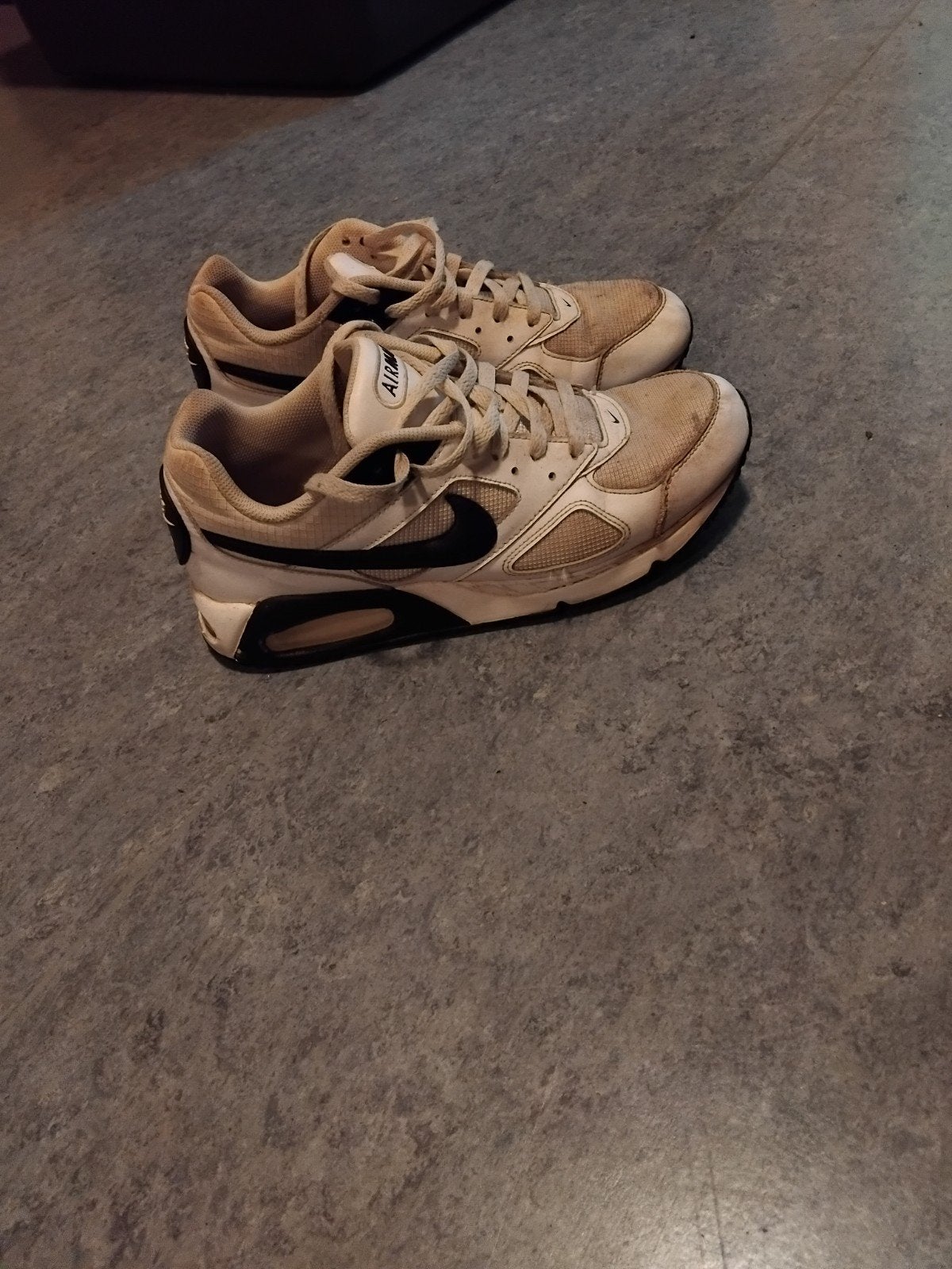 nike heren schoenen maat 44, Ophalen, Nike air max, Gedragen, Wit
