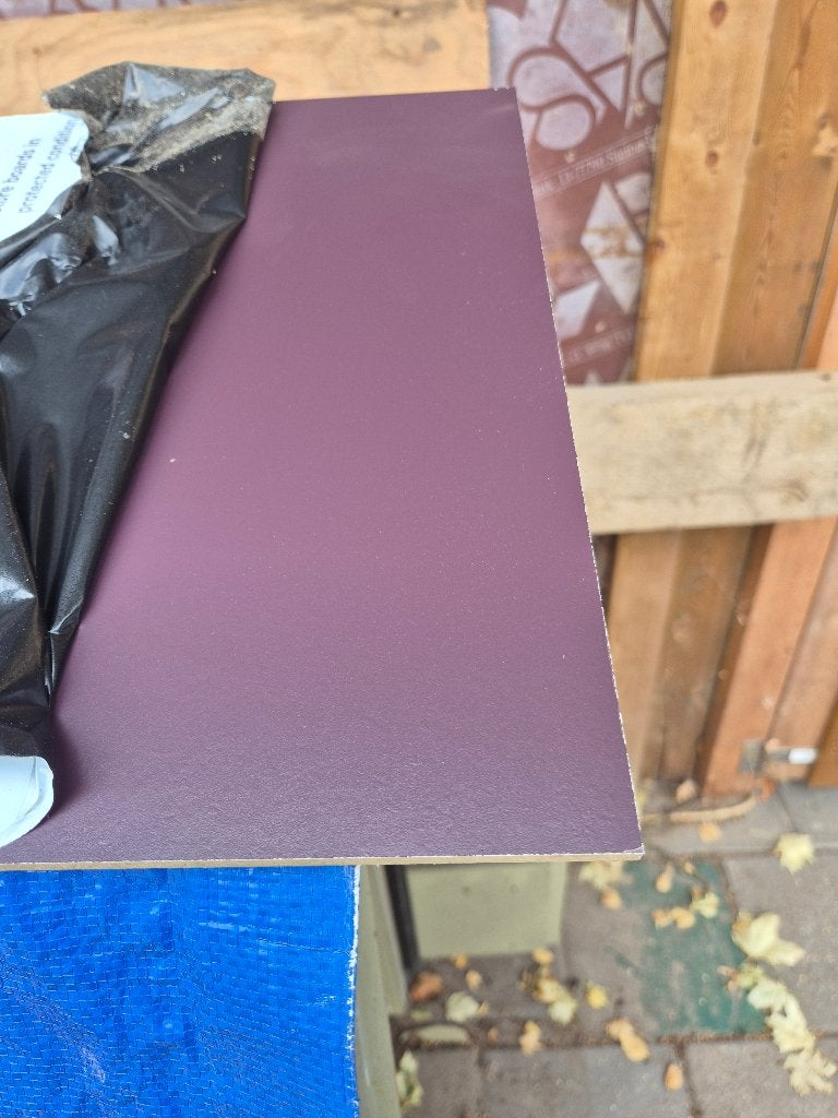 Rockpanel kleur Aubergine/bruin, Ophalen, Nieuw