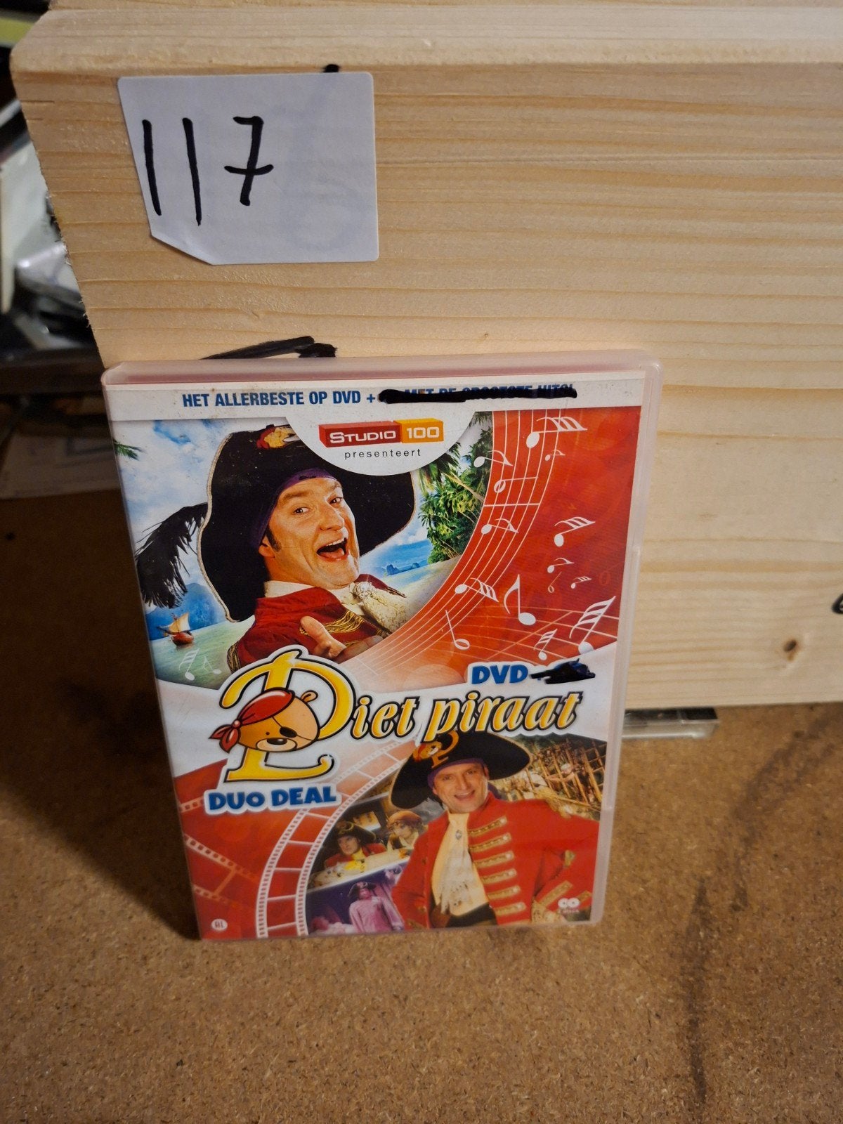 Het Allerbest op DVD: Piet Piraat - Studio 100, Gebruikt, Alle leeftijden, Nederlands, Familie