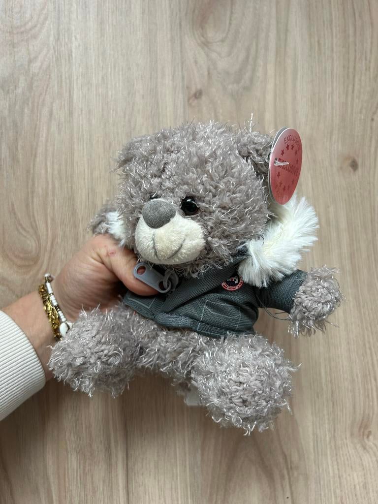 Moncler beertje - nieuw, Overige merken, Beer, Grijs, Nieuw
