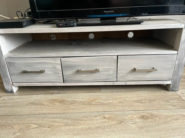 televisiemeubel, Huis en Inrichting, Kasten | Televisiemeubels, Ophalen, Gebruikt, 100 tot 150 cm, Minder dan 100 cm