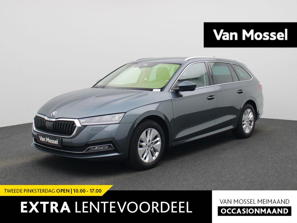Skoda Octavia Combi 1.0 e-TSI Ambition | Automaat | Camera |, Auto's, Skoda, 12 maanden, Stof, Gebruikt, Euro 6