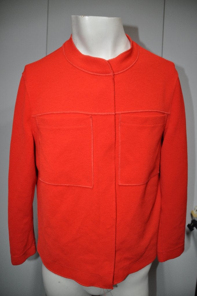T57T Gerry Weber koraal oranje jasje maat 42, Maat 42/44 (L), Oranje, Ophalen of Verzenden, Zo goed als nieuw