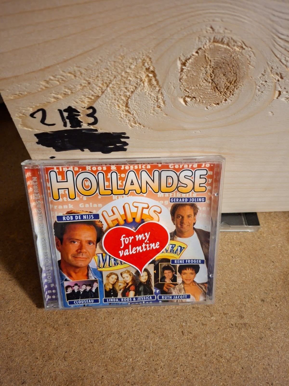 Hollandse Hits for my Valentine CD - Diverse Artiesten, Ophalen of Verzenden, Gebruikt, Pop, Verzamelalbum