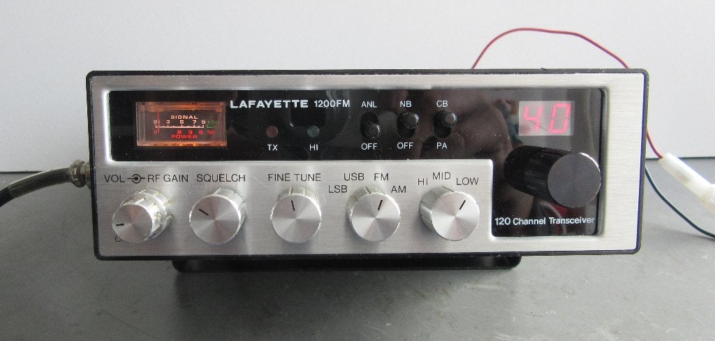 Lafaytette 1200FM 27 Mhz transceiver, Ophalen, Gebruikt, Zender en Ontvanger