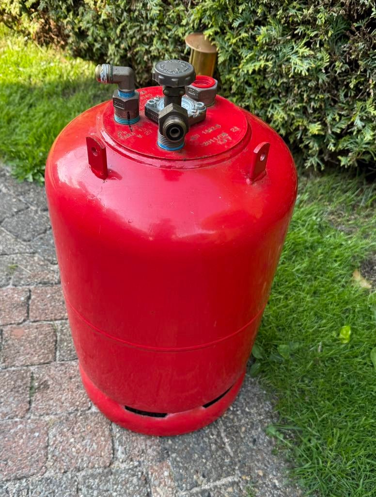 Te koop. Hervulbare LPG Gasfles. ZGAN, Ophalen, Zo goed als nieuw