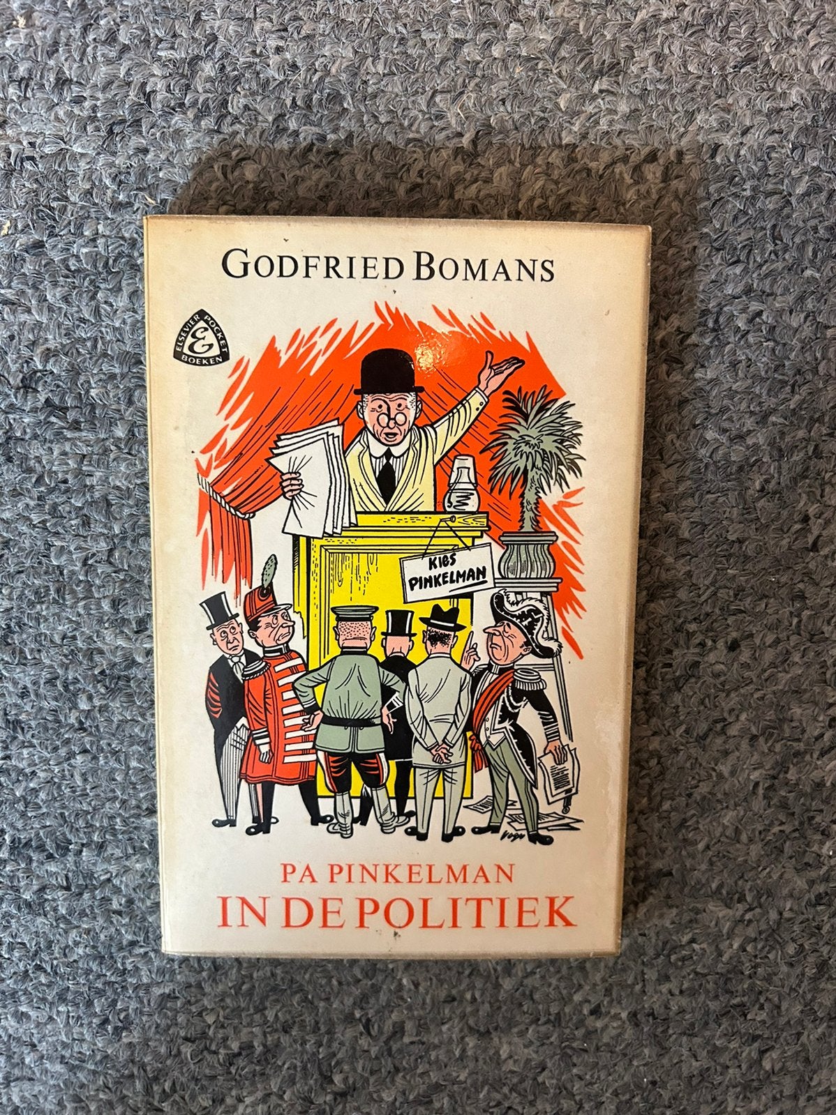 PA Pinkelman in de Politiek - Godfried Bomans (1962), Boeken, Ophalen of Verzenden, Gelezen, Nederland