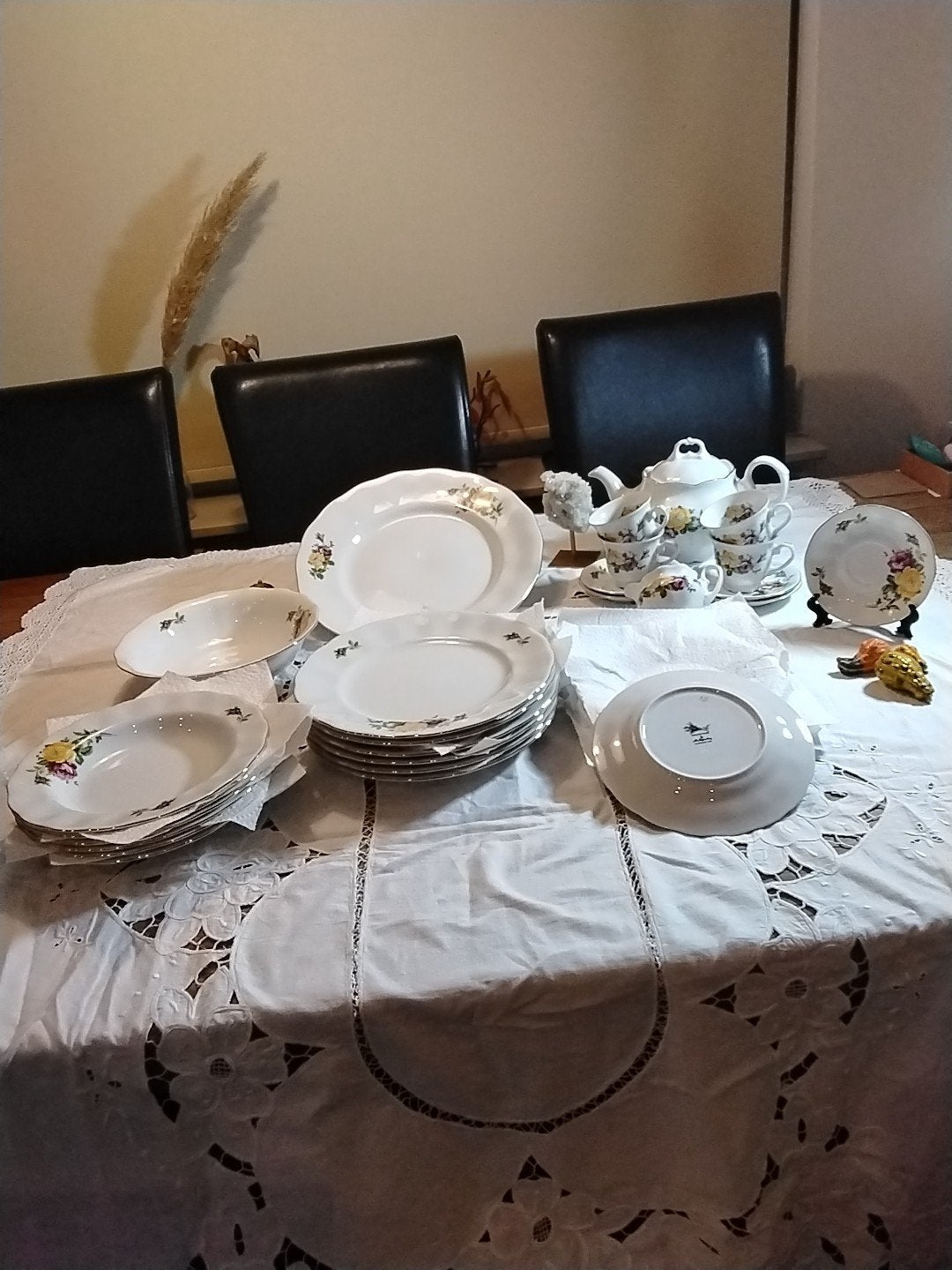 Compleet servies 'English Rose' - Alt Regensburg, Ophalen of Verzenden, Zo goed als nieuw, Porselein, Overige stijlen