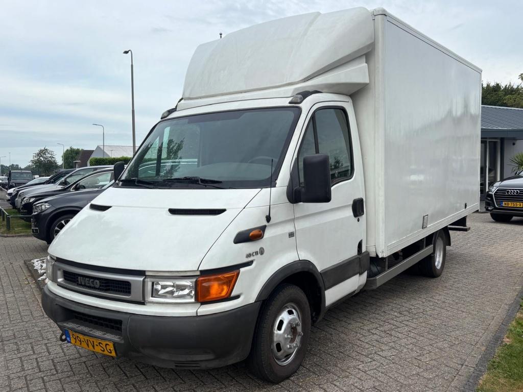 Iveco Daily 40C11 Bakwagen Meubelbak 2001 Dubbel Lucht, Auto's, Gebruikt, 4 cilinders, Wit, Origineel Nederlands