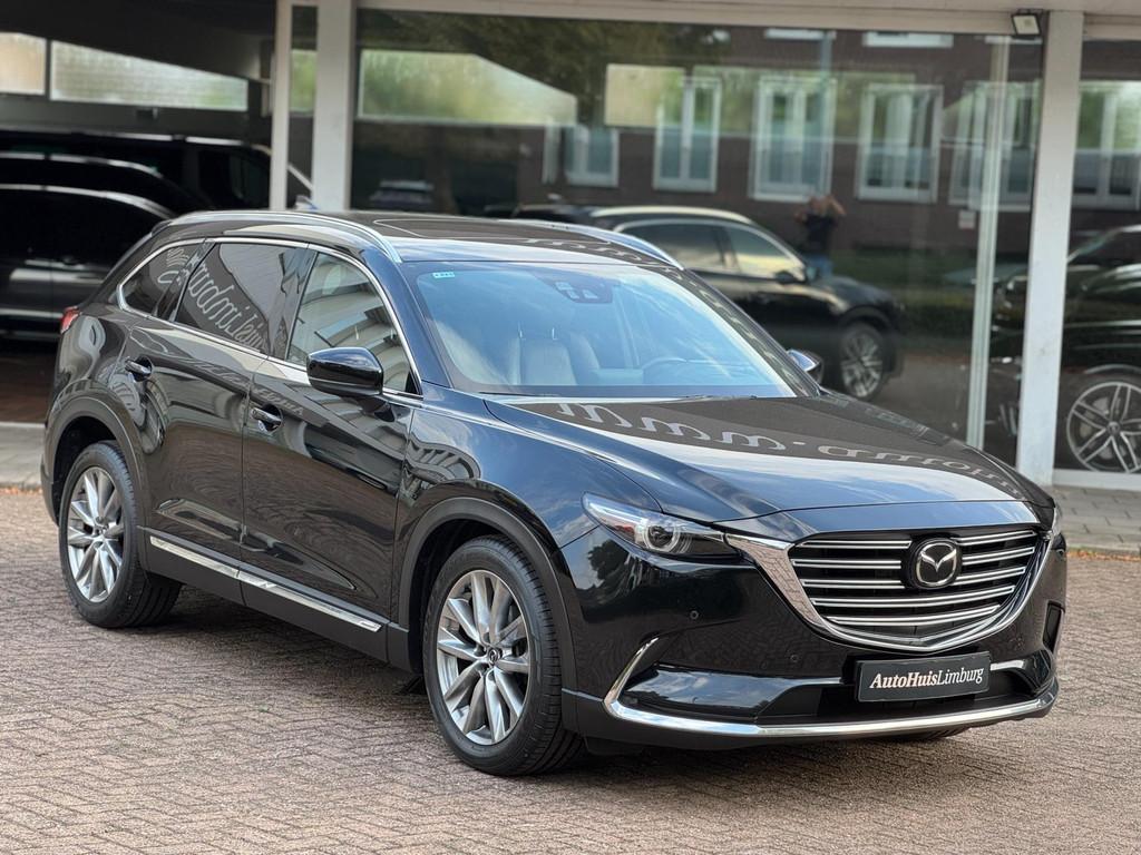 Mazda CX-9 2.5 SkyActive-G Signature Turbo Automaat 250PK AW, Auto's, Mazda, Automaat, Gebruikt, Zwart, 4 cilinders