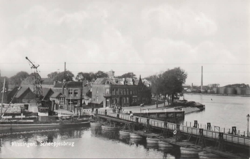 Vlissingen Scheepjesbrug, Verzenden, 1960 tot 1980, Ongelopen, Zeeland
