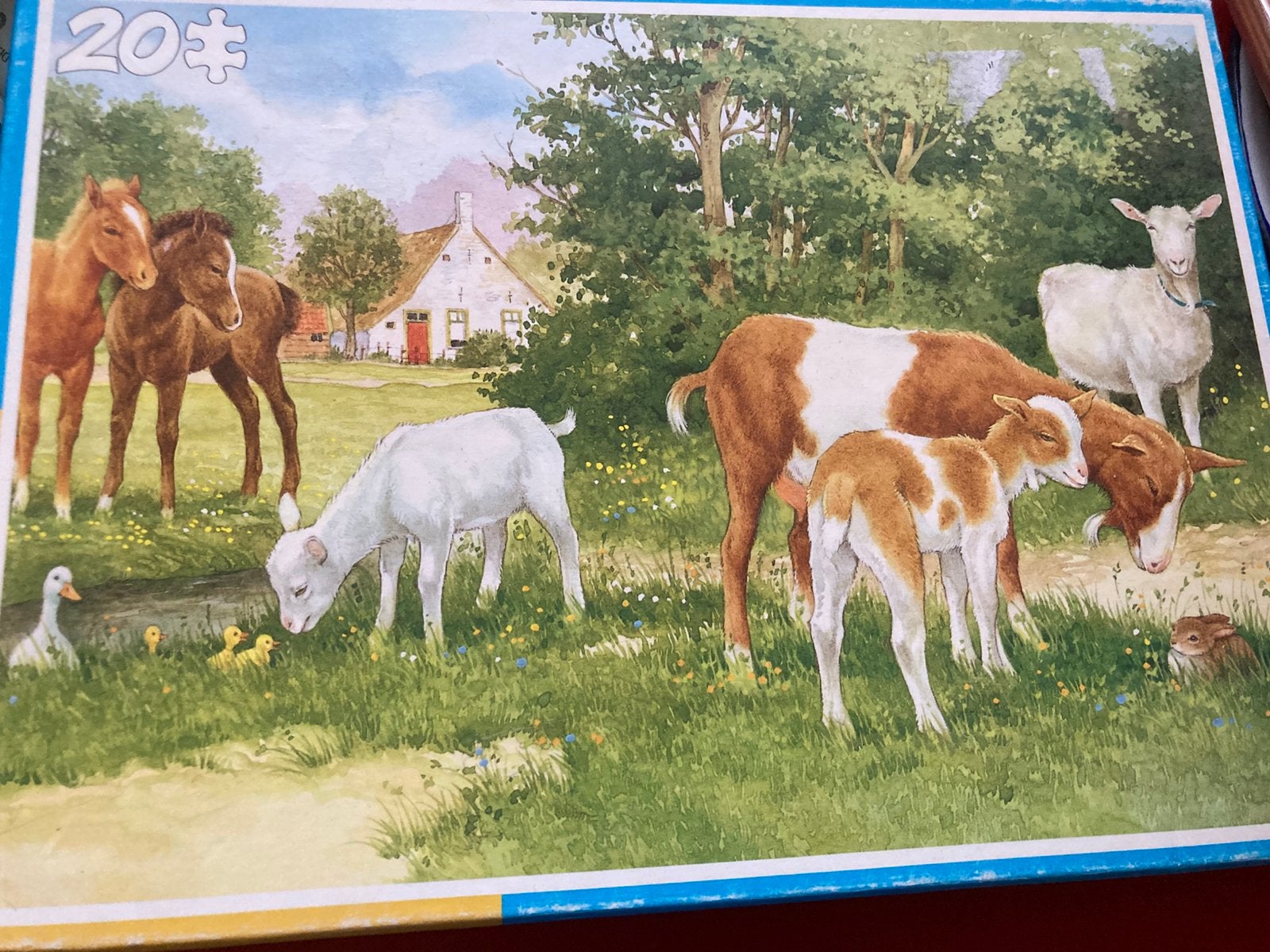Leuke puzzel dieren, Ophalen of Verzenden, Zo goed als nieuw