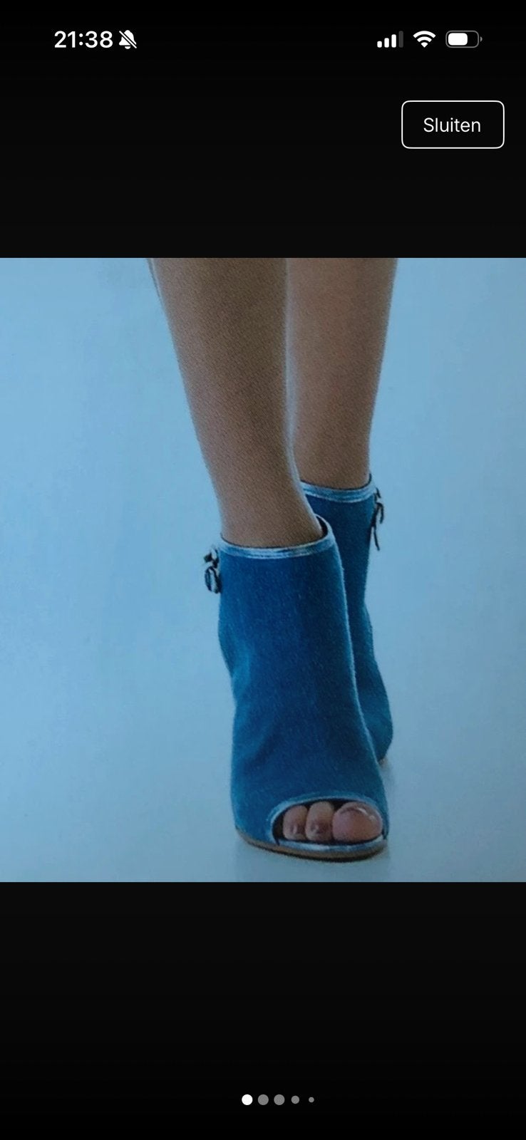 Caroline Biss pump laarsjes maat 37 38, Diversen, Braces, Zo goed als nieuw, Ophalen of Verzenden