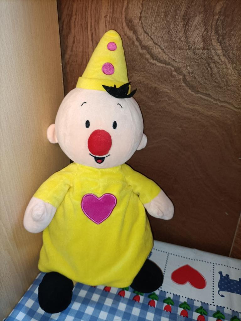 Grote Bumba knuffel 47 cm groot, Kinderen en Baby's, Speelgoed | Knuffels en Pluche, Ophalen of Verzenden, Zo goed als nieuw, Overige typen