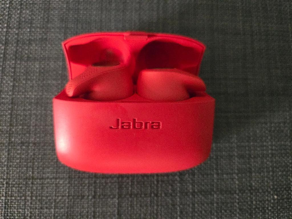Jabra Elite Active 65T - draadloze oordopjes, Ophalen of Verzenden, Zo goed als nieuw, Rood, In oorschelp (earbud)