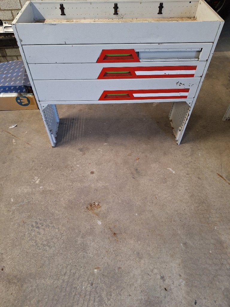 Bedrijfswageninrichting, Ophalen, Gebruikt